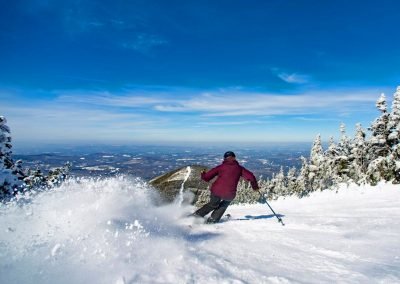 Skiing at Cannon Mountain - White Mountains